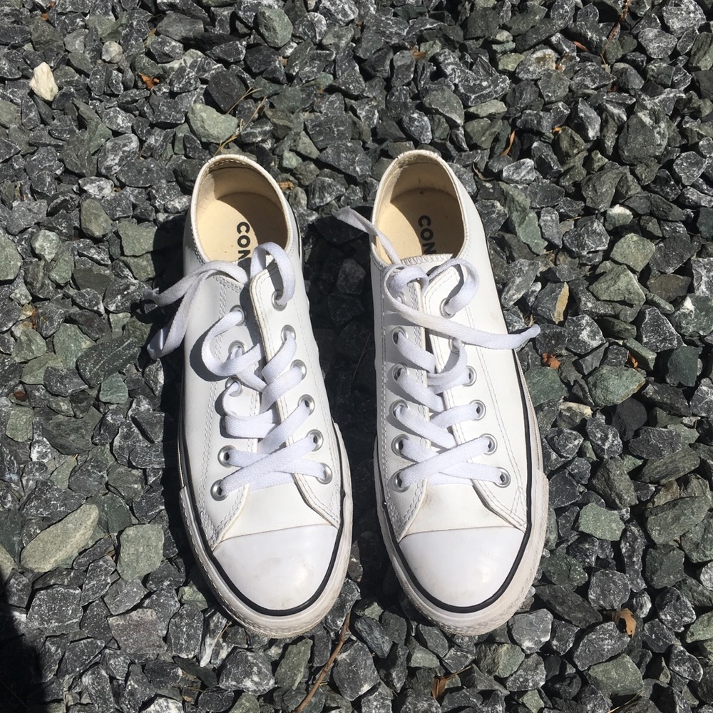 Platform White Converse